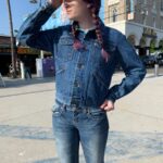 CLASSIC DARK WASH WESTERN STYLE DENIM JACKET