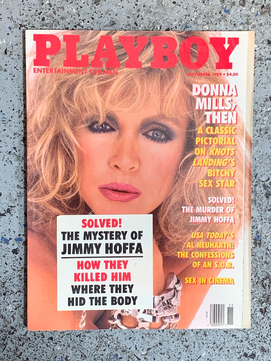 Playboy Magazine November 1989 Donna Mills Then | Boardwalk Vintage