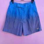 1980S BRUSHED COTTON OMBRE DYED SHORTS
