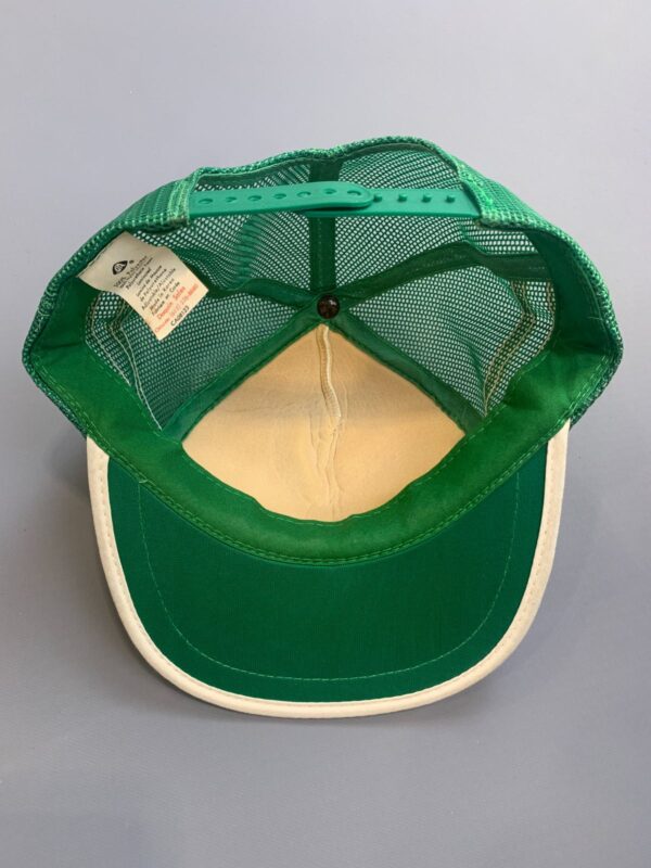 AS-IS TWIN OAKS CAMP ONTARIO CANADA GRAPHIC THREE STRIPE TRUCKER SNAPBACK HAT