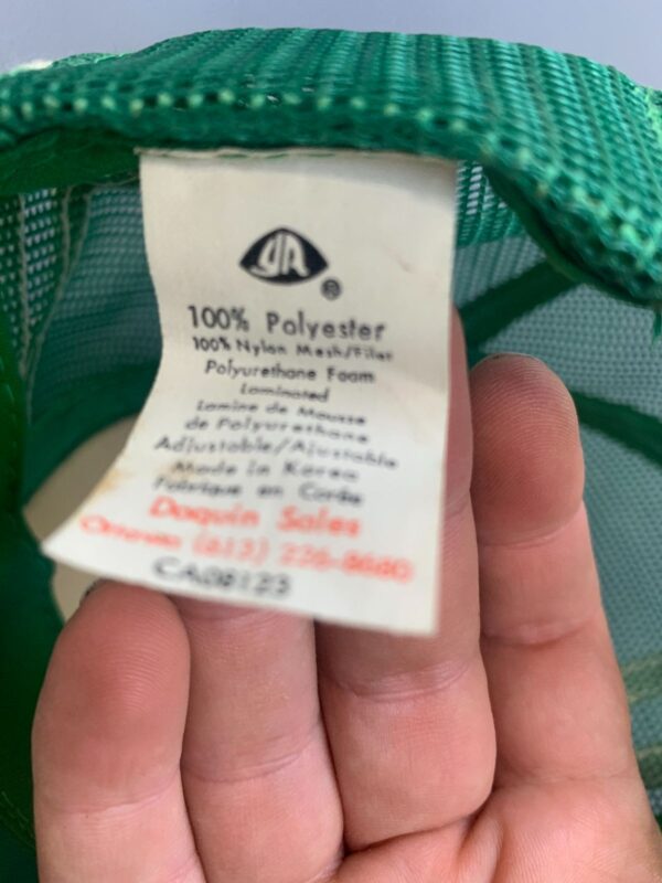 AS-IS TWIN OAKS CAMP ONTARIO CANADA GRAPHIC THREE STRIPE TRUCKER SNAPBACK HAT