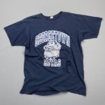 *AS-IS* NCAA GEORGETOWN HOYAS BULLDOG GRAPHIC T SHIRT