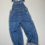 *AS-IS* THE PERFECT DARK WASH DENIM OVERALLS – SMALLER FIT