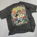 *AS-IS* SIIIIC! OVERSIZED ANTHRAX N.O.T. SKATER GRAPHIC T-SHIRT