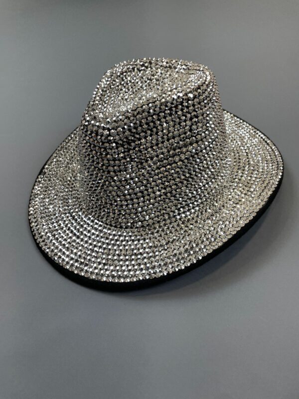 SPARKLE FULLY BEJEWELED COWBOY HAT