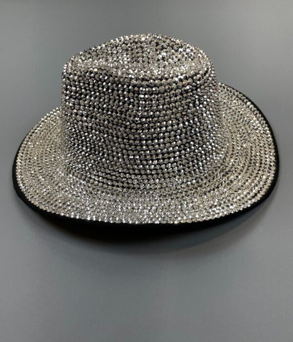 SPARKLE FULLY BEJEWELED COWBOY HAT