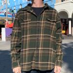 NICE HEAVY & SOFT BRUSHED COTTON FLANNEL SHIRT