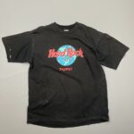 *AS-IS* HARD ROCK TAIPEI PAINT DISTRESSED T SHIRT