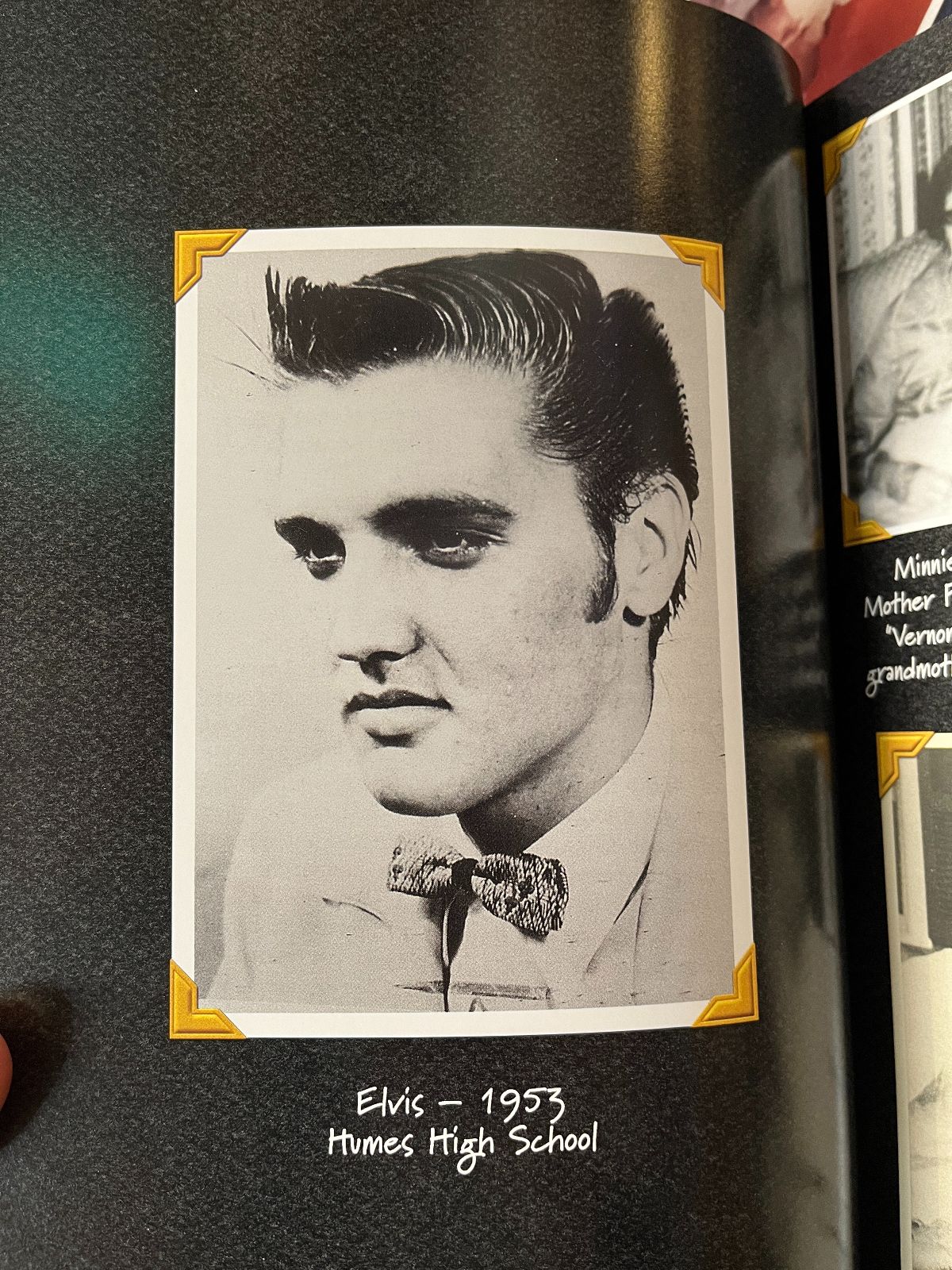 Deadstock Elvis Presley Family Photo Album Book Nos