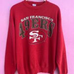 *AS-IS* NFL SAN FRANCISCO 49ERS GRAPHIC PULLOVER SWEATSHIRT