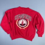 *AS-IS* PERFECTLY AGED STANFORD JUNIOR UNIVERSITY PULLOVER SWEATSHIRT