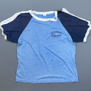 Photo detail:*AS-IS* PAPER THIN TATTERED BERMUDA ISLANDS GRAPHIC T-SHIRT