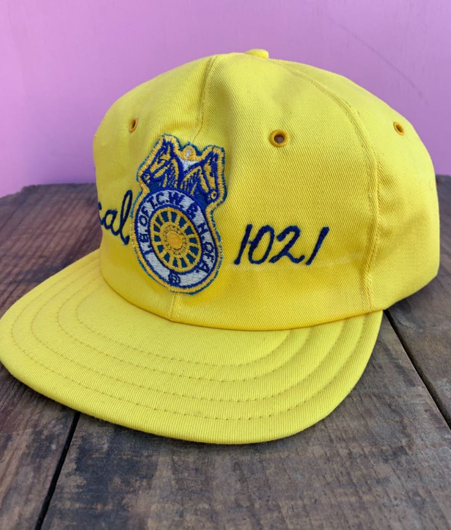 product details: TEAMSTERS LOCAL 1021 CHAINSTICHED SNAPBACK INSULATED HAT photo