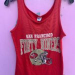 DISTRESSED RETRO NFL SAN FRANCISCO 49ERS TANK TOP