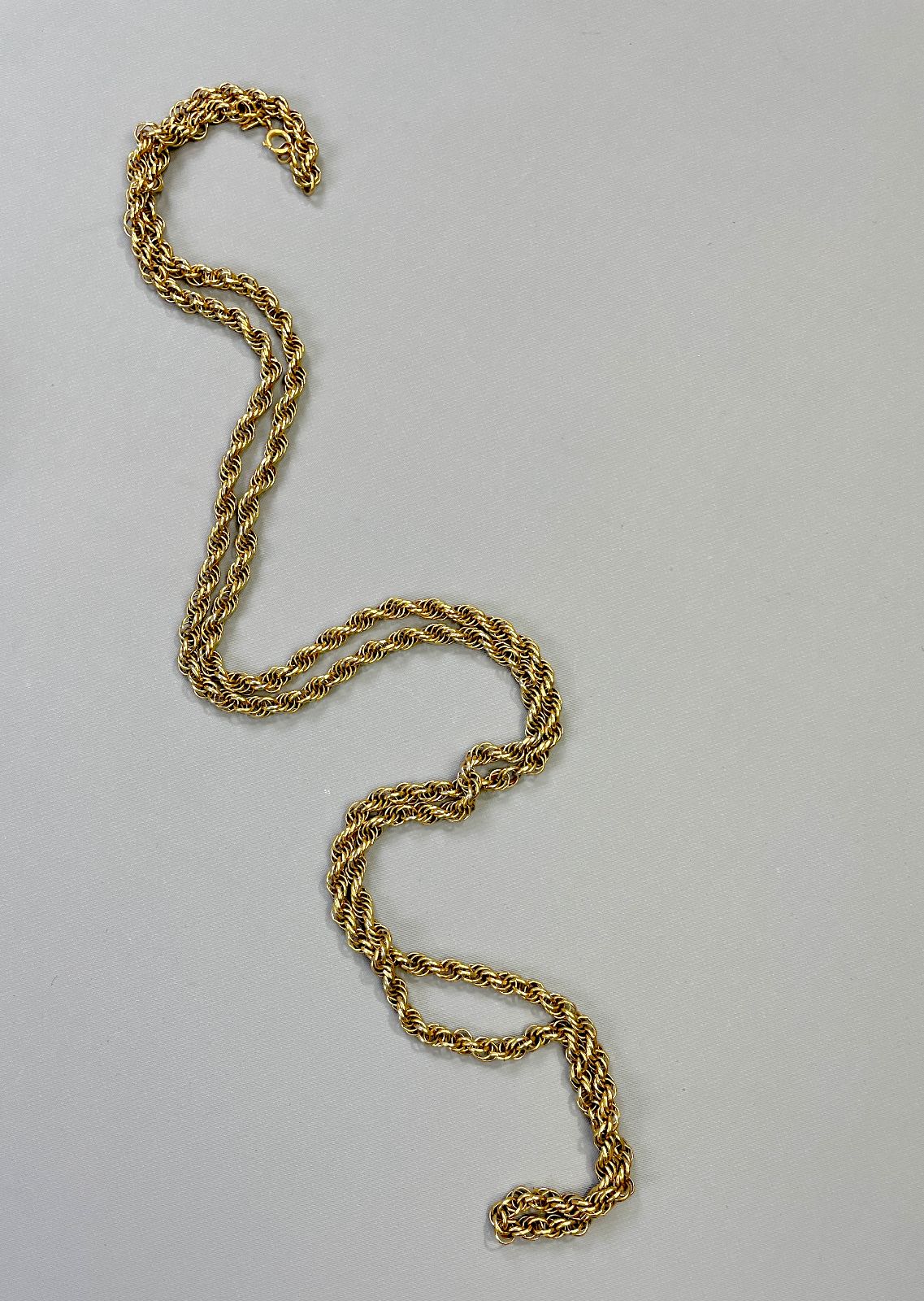 product details: 1970S SUPER LONG CHAIN NECKLACE *COULD BE CHAIN HARNESS TOO! photo