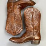 MENS BROWN HANDCRAFTED COWBOY BOOTS