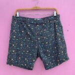 *AS-IS* 1980S-90S ALLOVER SPRINKLE PRINT COTTON SHORTS