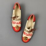 ANDY WARHOL CAMPBELL SOUP PRINT OXFORD SHOES