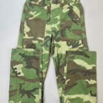 USA SOFT & SATURATED CAMOUFLAGE MILITARY TROUSERS FRONT WELT POCKETS & CARGO POCKETS