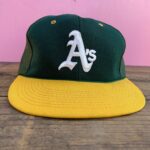 RETRO OAKLAND A\\\’S EMBROIDERED SNAPBACK HAT
