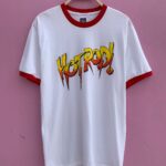 WWF HOT ROD! ROWDY RODDY PIPER RINGER T-SHIRT