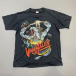 1986 VAN HALEN KICKS ASS MONSTERS OF ROCK TOUR T-SHIRT