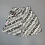 GRAY LIGHTNING DEADSTOCK NWT 1990S COTTON WORKOUT SHORTS W/ POCKETS