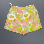 *AS-IS* THE SWEETEST! SOFT PSYCHEDELIC FLORAL COTTON SHORTS