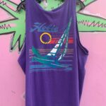 *AS IS* HOBIE SAILING GRAPHIC TANK TOP