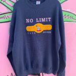 AS-IS EMBROIDERED NO LIMIT RECORD LABEL BOUT IT BOUT IT TRUE SOLDIER SWEATSHIRT