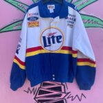 RUSTY WALLACE #2 MILLER LITE ZIPUP NASCAR JACKET