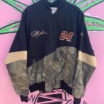 NASCAR JEFF GORDON #24 COLORBLOCK REALTREE CAMO ZIPUP JACKET