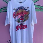 CLEVELAND INDIANS CENTRAL DIVISION CHAMPIONS T-SHIRT 1995