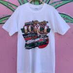 DEADSTOCK JOHN FORCE FUNNY CAR RACING SINGLE STITCH T-SHIRT