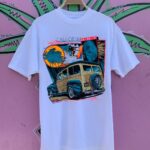 DEADSTOCK CALIFORNIA CRUISIN WOODY WAGON SINGLE STITCH T-SHIRT