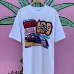 AS-IS DEADSTOCK 1987 17TH WILD 100 ELDORA SPEEDWAY RACING SINGLE STITCH T-SHIRT