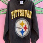 AS-IS PITTSBURGH STEELERS GRAPHIC 1997 CREWNECK SWEATSHIRT