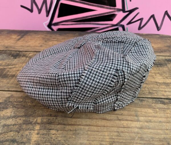 DEADSTOCK PATCHWORK PLAID NEWSBOY HAT