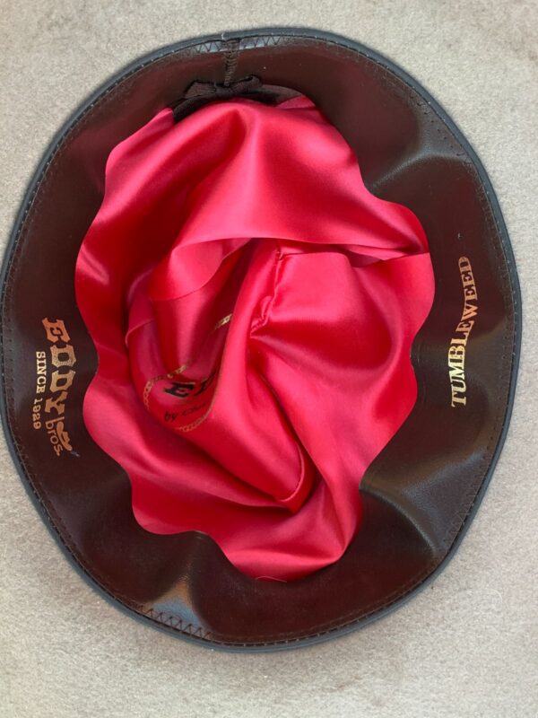 COWBOY HAT W/ FUNKY METAL EMBELISHMENTS