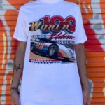 AS-IS DEADSTOCK 1988 18TH WORLD 100 ELDORA SPEEDWAY RACING SINGLE STITCH T-SHIRT