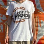 *AS-IS* 1985 DEPECHE MODE PAPER THIN BOXY SINGLE STITCHED T-SHIRT