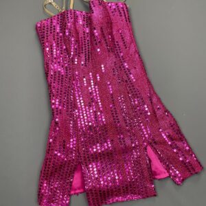 Photo detail:*AS-IS* STRUCTURED SEQUINED COCKTAIL DRESS