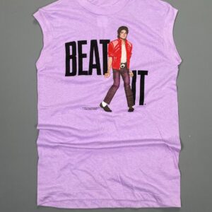 Photo detail:SO GOOD! DEADSTOCK 1984 MICHAEL JACKSON BEAT IT SLEEVELESS BABY TEE