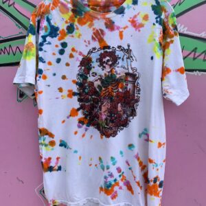 Photo detail:TIE DYE GRATEFUL DEAD BERTHA SKELETON GRAPHIC T-SHIRT