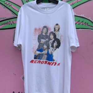 Photo detail:BOOTLEG FADED AEROSMITH GRAPHIC T-SHIRT