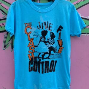 Photo detail:*AS-IS* BOOTLEG 1984 THE CLASH OUT OF CONTROL TOUR T-SHIRT