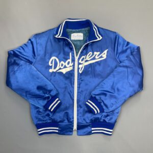 Photo detail:AS-IS MLB LOS ANGELES DODGERS ZIP UP COLLARED BASEBALL JACKET