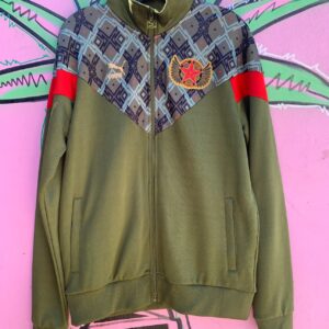 Photo detail:NWT UNIQUE MOSCOW PRINT ZIP UP TRACK JACKET