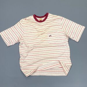 Photo detail:*AS-IS* RAD! 1970S-80S KNIT HANG TEN HORIZONTAL DOTTED POCKET RINGER T-SHIRT