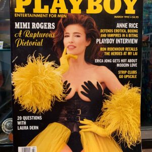 Photo detail:PLAYBOY MAGAZINE MARCH 1993 MIMI ROGERS A RAPTUROUS PICTORIAL